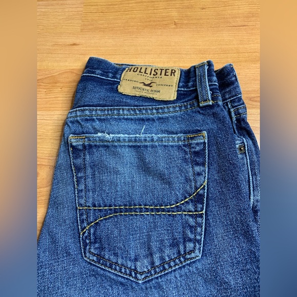 Hollister Slim Straight Men’s Blue Jeans | 29 x 30 - Picture 4 of 13